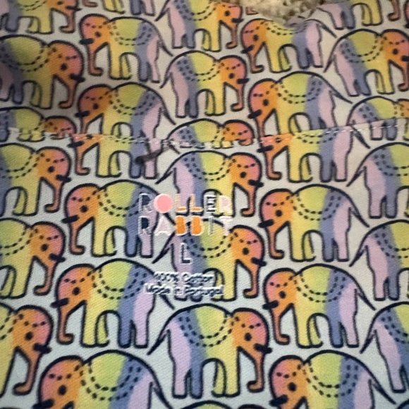 Roller Rabbit Multicolor Pajama Set - Picture 3 of 3